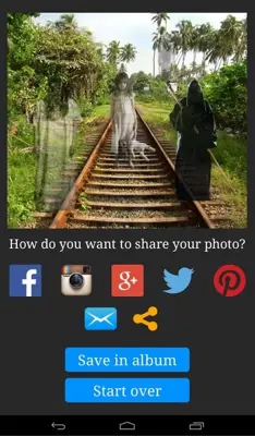 Add Ghost to Photo android App screenshot 9