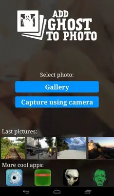 Add Ghost to Photo android App screenshot 7